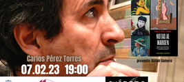 Presentación del libro NOTAS AL MARGEN, del escritor Carlos Pérez Torres