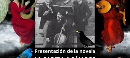 Presentación de la novela La cabeza a pájaros, de Lola Clavero