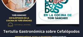 Tertulia Gastronómica sobre Cefalópodos en el Centro Cultural MVA de Málaga