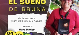 Presentación de El sueño de Bruna, de la escritora Virtudes Molina Gámez